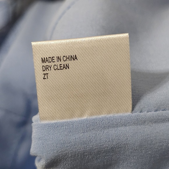 Chelsea & Violet Women Top Size 4 Blue Lace Sweetheart Neck Long Sleeves New 336 - Picture 6 of 9